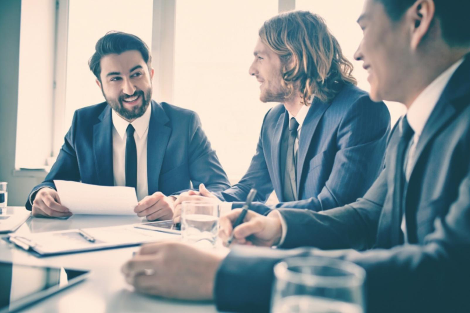 Financial planning workspace with documents and analysis